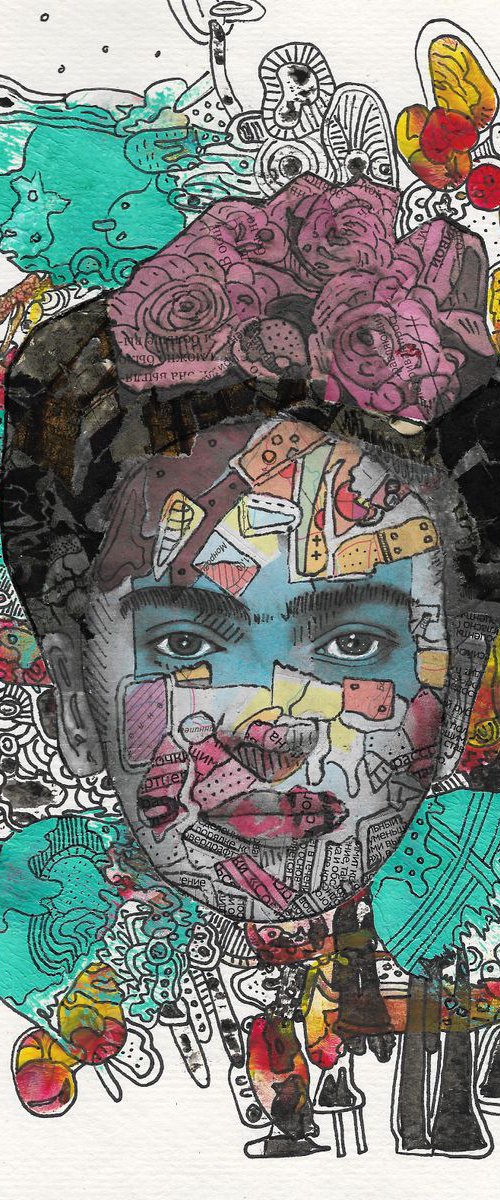 Portrait of Frida # 24 by Pavel Kuragin