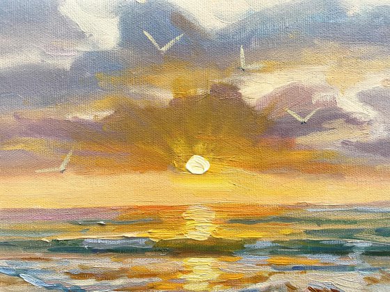 "Morning embankment"