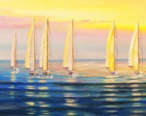 Sails by Olga Riabchuk