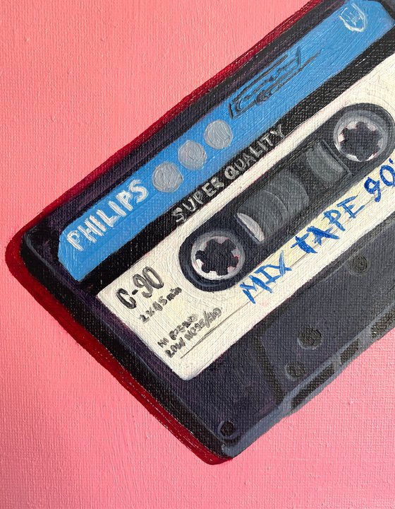 Cassette Tape - 90s Mix Tape