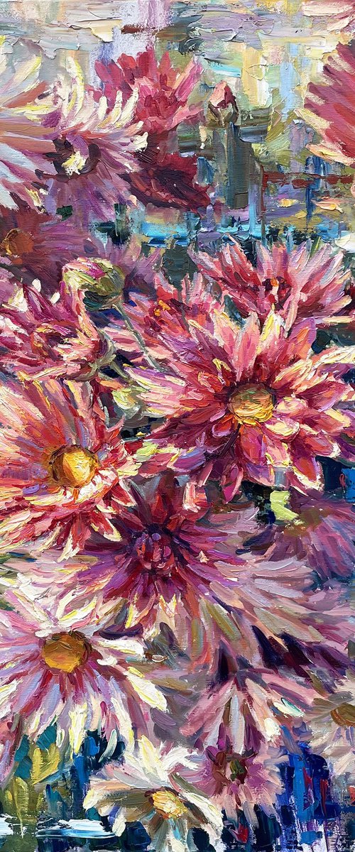 "Bush of flowers" by Evgeny Chernyakovsky