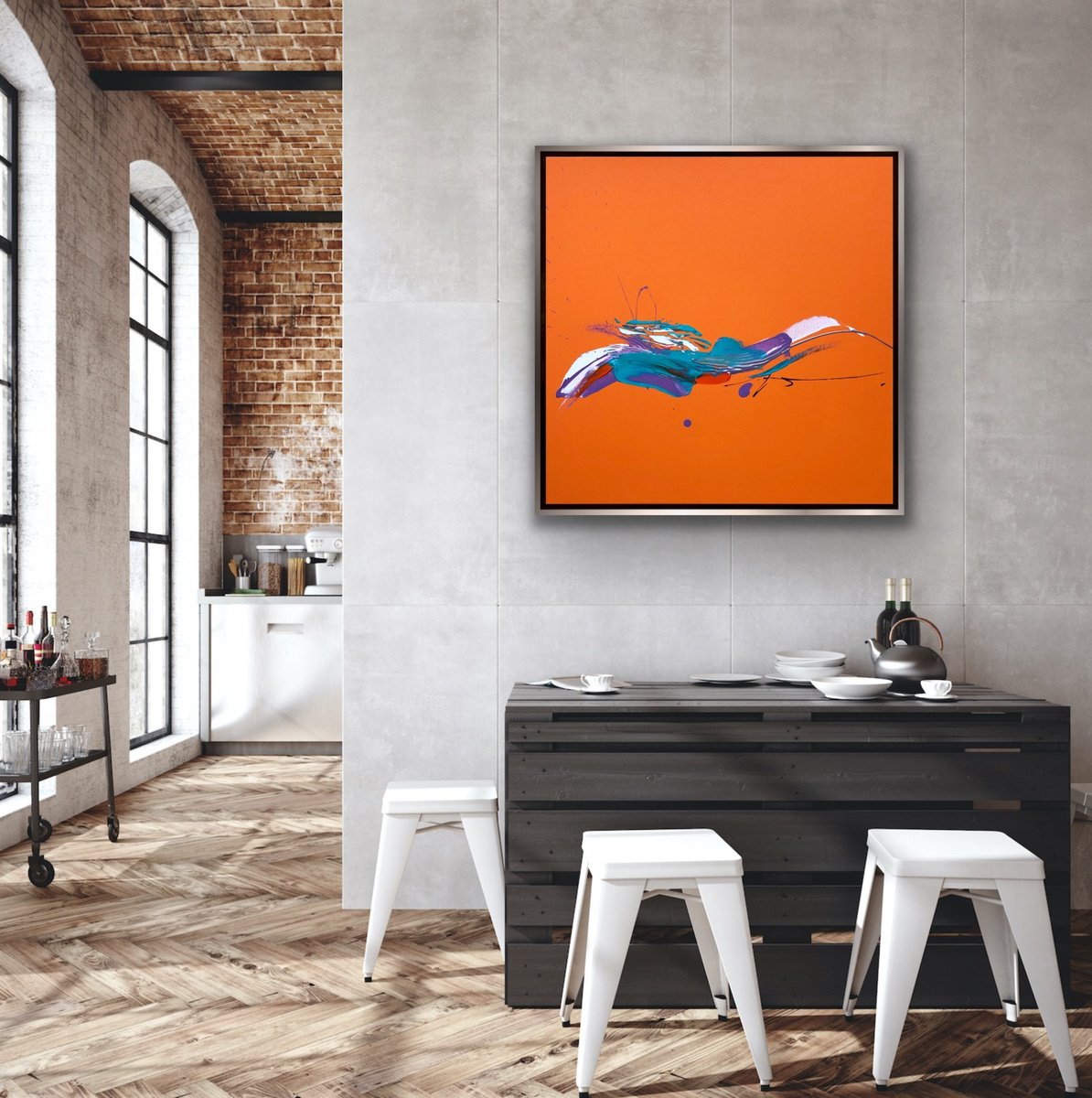 Sparking Creativity By Indie Ru, 24 X 24, Artwork For Sale On Artfinder