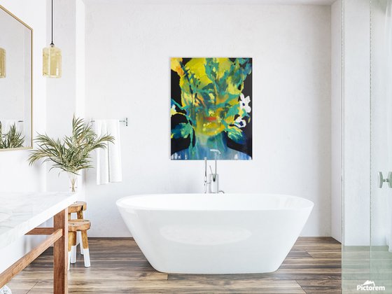 Floral Masked Portrait