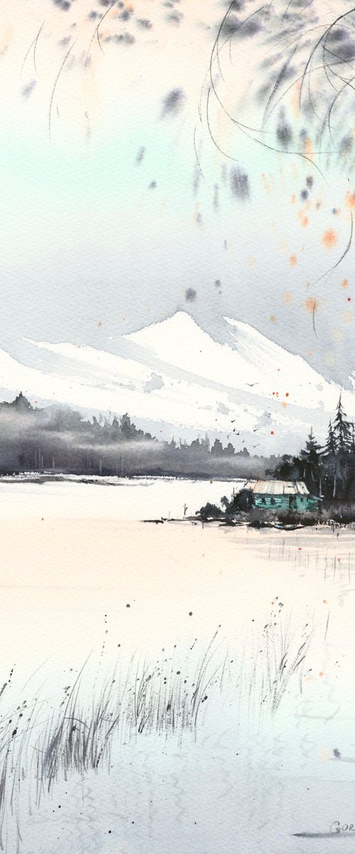 Mountain Lake #14 by Eugenia Gorbacheva