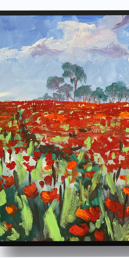 Poppy field. by Vita Schagen