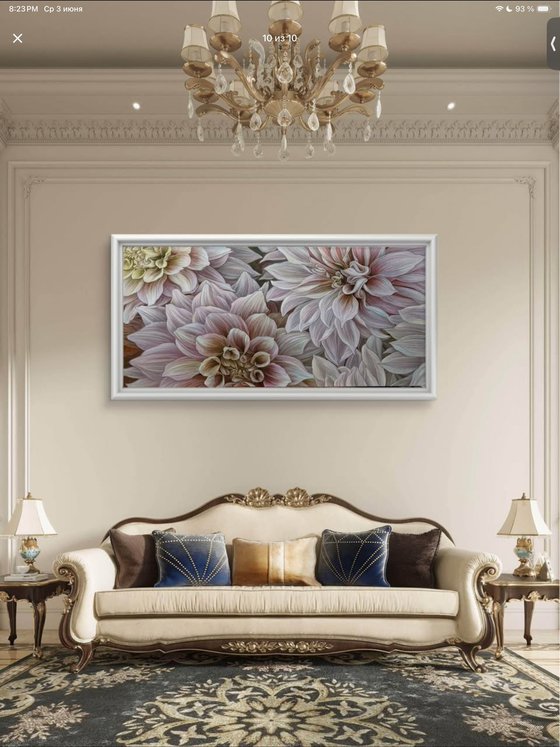 Blush Dahlia Garden