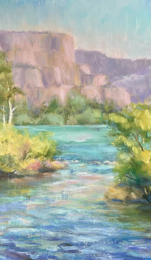 Columbia River by Cheryl Mathieson