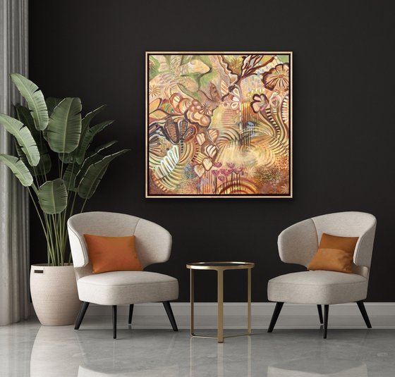 The warmth of wild bloom