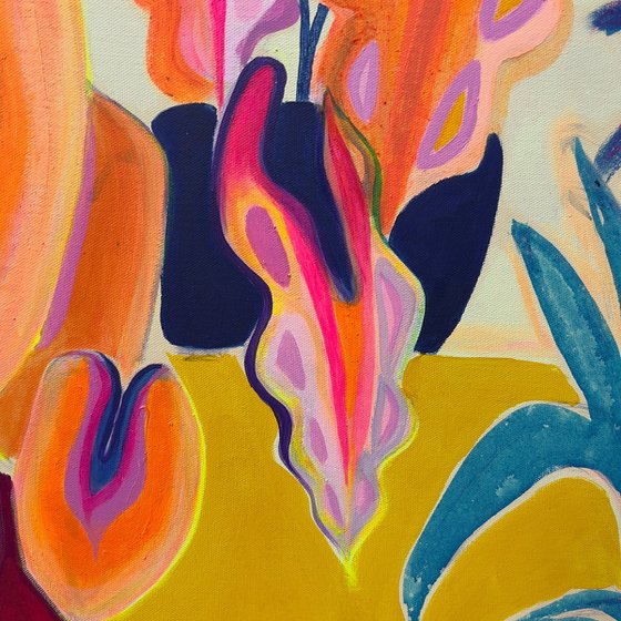 ‘Dopamine Dancing in Flower Pots’