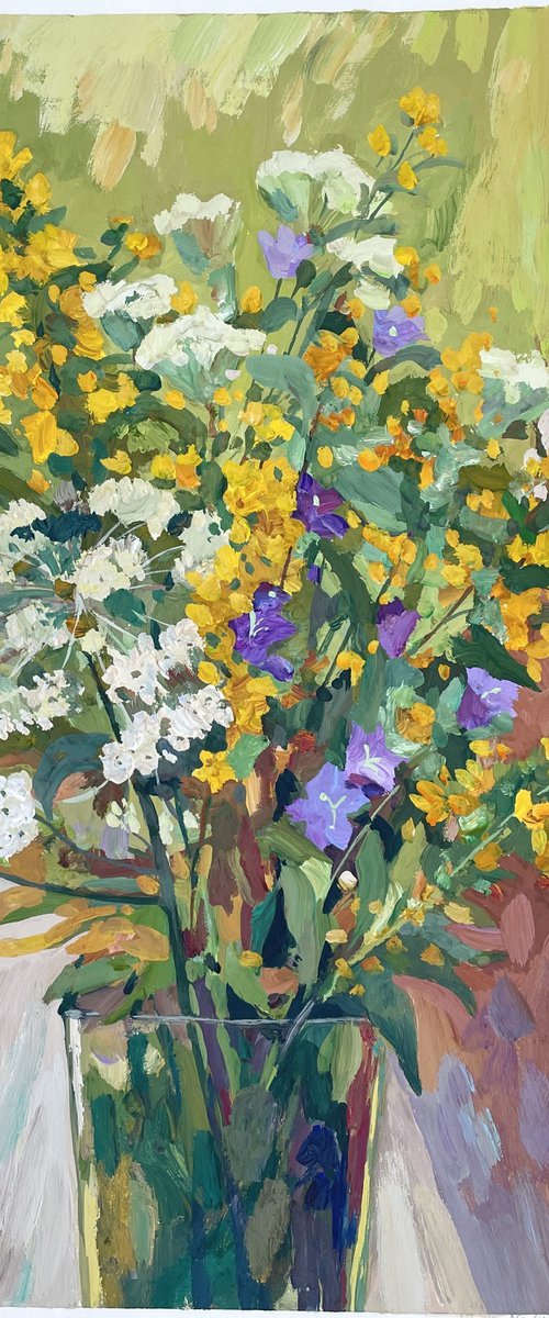 Wild flowers by Nadezda Stupina