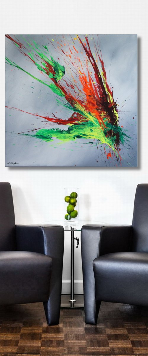 Luminous Bursts VIII by Ansgar Dressler
