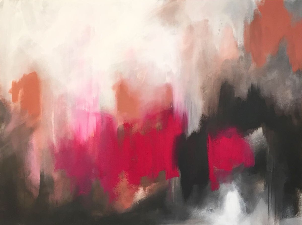 Turning Point - Abstract Painting on Gallery Wrapped Canvas by Tammy Silbermann