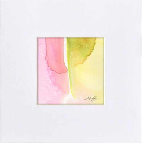 Watercolor Abstract 15 - Abstract painting by Kathy Morton Stanion by Kathy Morton Stanion