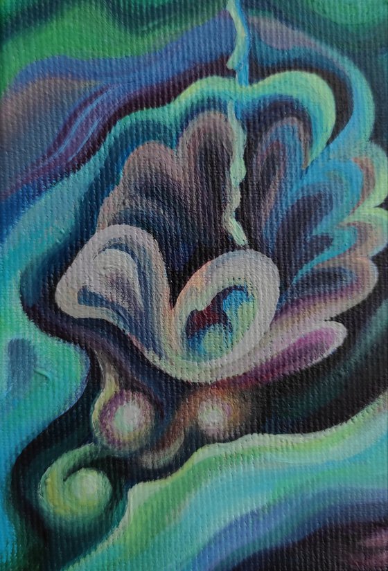 Diamond Waves. Triptych