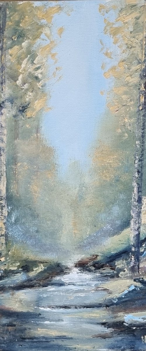 Summer Wash Forest by Hayley Huckson