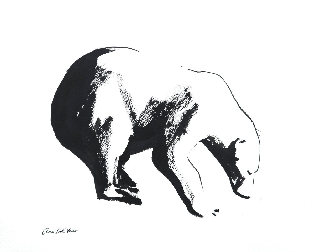 Polar Bear drawing Ice Bear by Aimee Del Valle