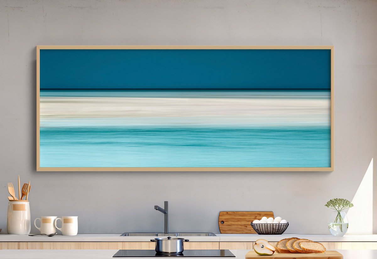 Abstract Landscape Photograph By Lynne Douglas, 64 X 24", Light Changes Everything, Original Artwork