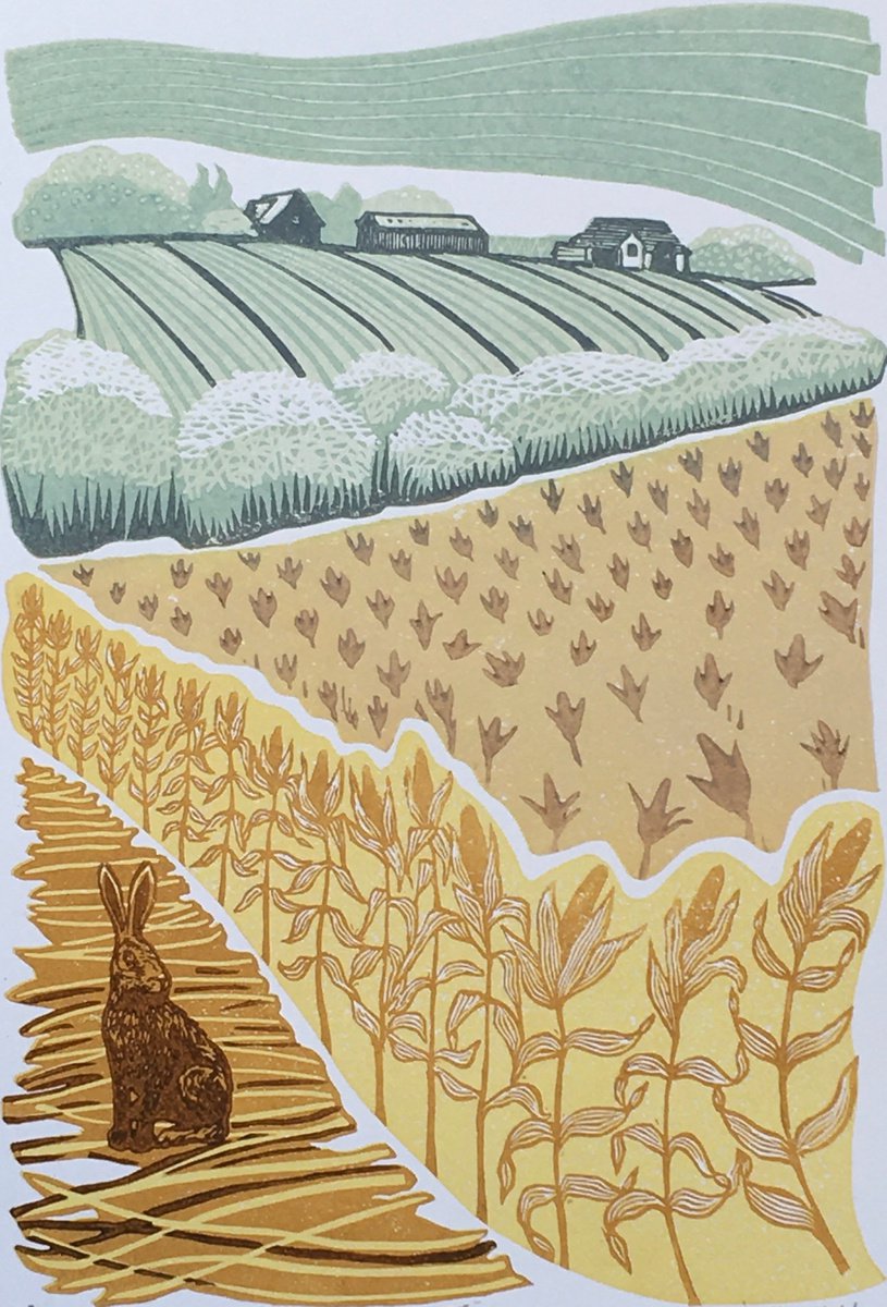 Over the Cornfield by Helen Maxfield