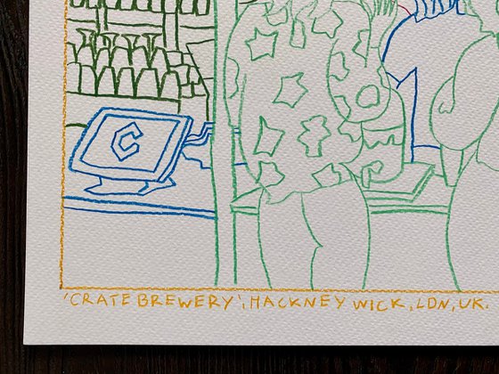 Crate Brewery, Hackney Wick, LDN, UK
