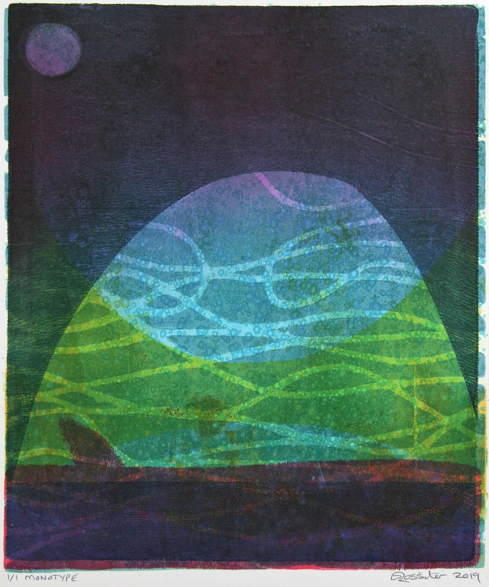 Crossing Paths - Unframed by Dawn Rossiter