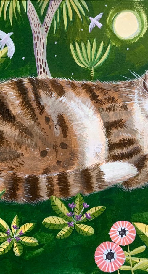 Garden Tabby by Mary Stubberfield