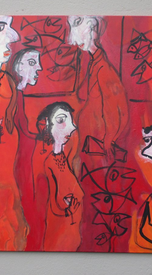 People in gallery 2 by Sonja Zeltner-Müller