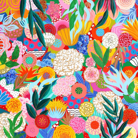 Garden Serenade of Emergence