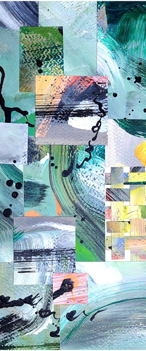 Fragmented Flow II by Cecilia Marranita