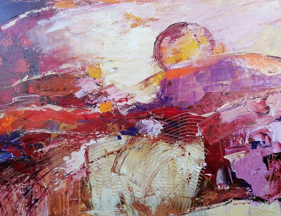 SUN OVER THE VALLEY OF ROSES