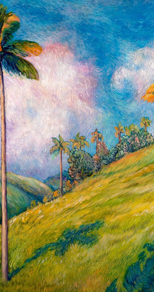 Light Over San Vicente Hills by Suren Ter-Avakian