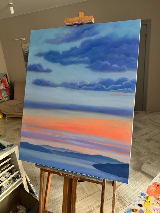 Line of clouds