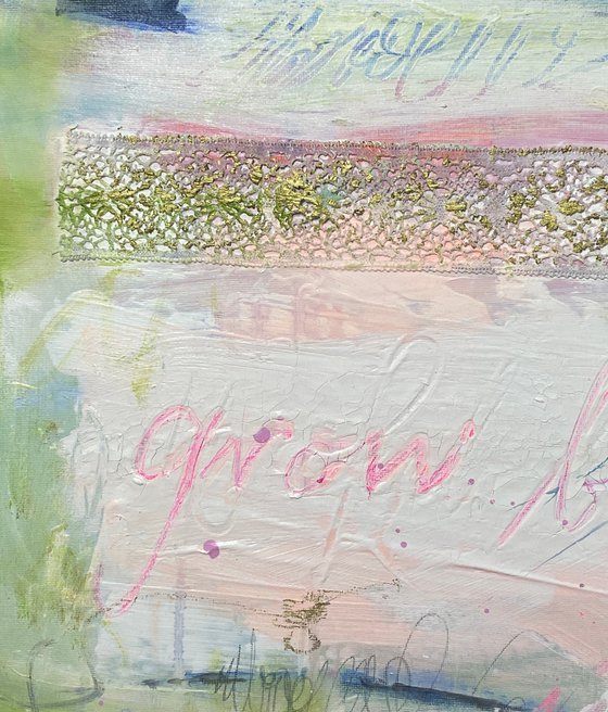 Grow beyond yourself No.2 framed