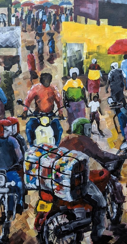 AT THE GATE OF THE MARKET by BUGINGO Noah