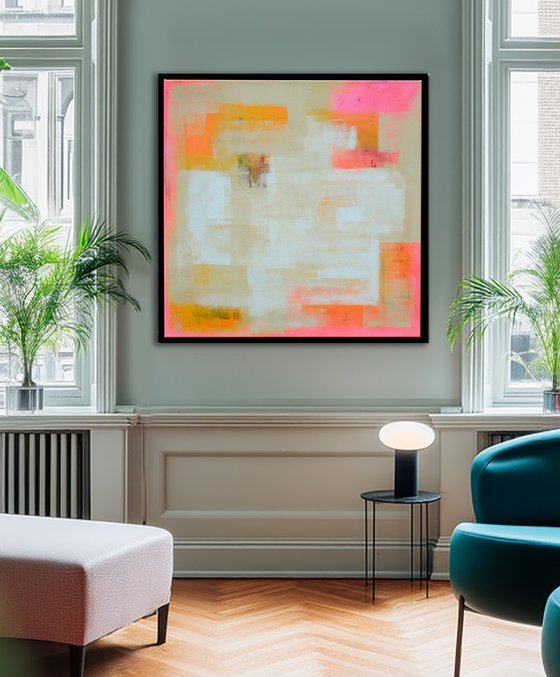 Untitled Yellow and sand