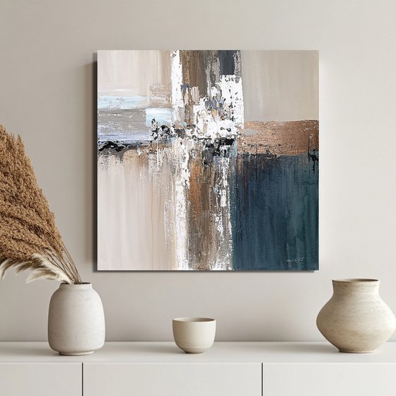 Taupe and Deep Teal Convergence