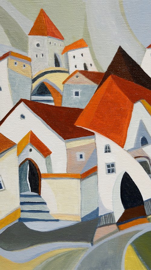 The Old Town by Aniko Hencz