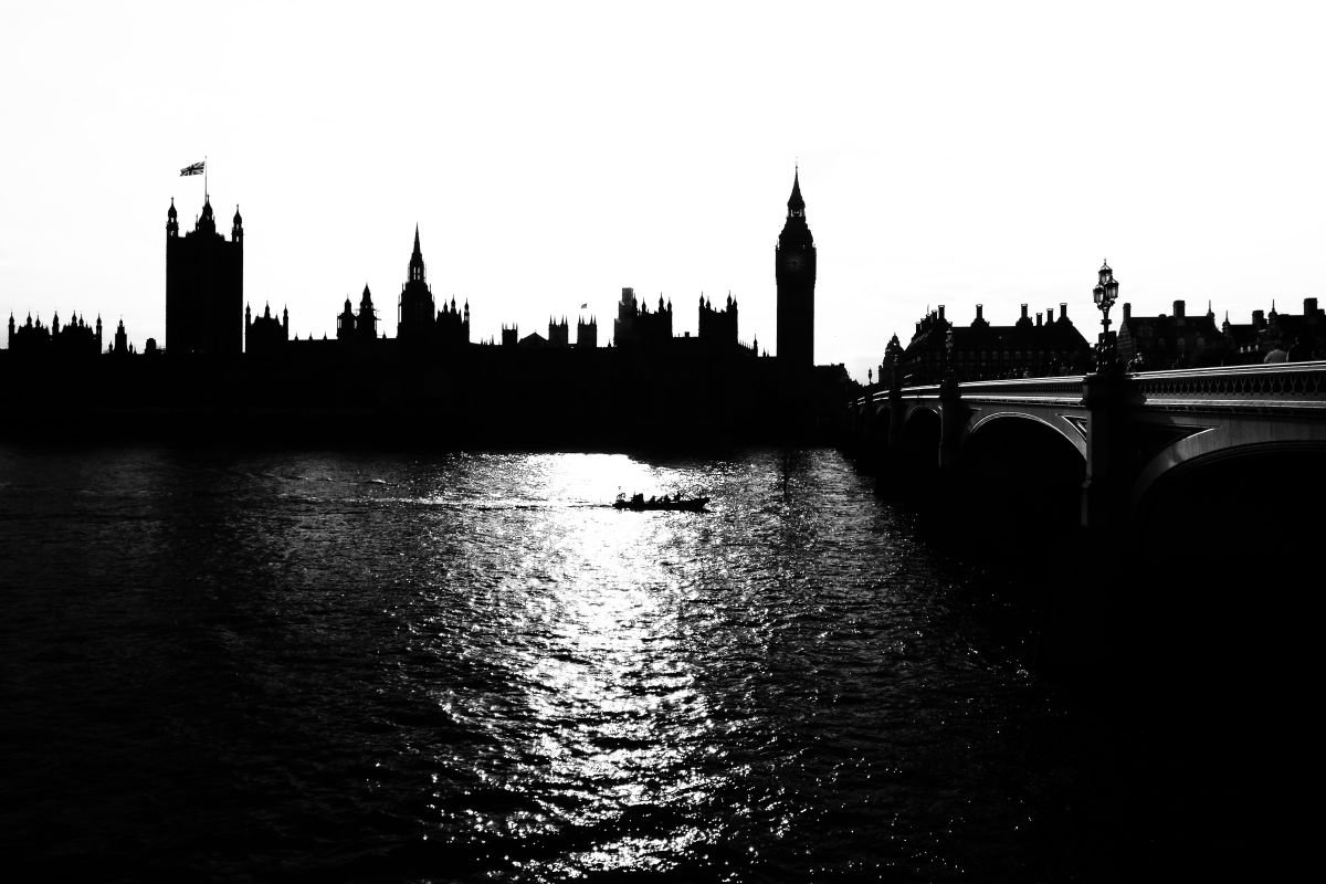 Photorealistic Cityscapes Photograph By Christian Schwarz, 24 X 17, Westminster, Original Artwork