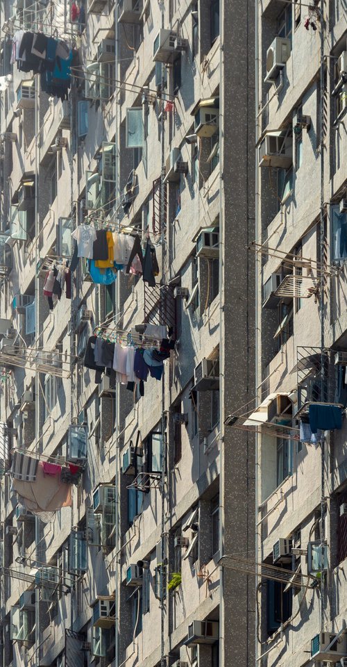 A Steaming Hot Day in HongKong by Serge Horta