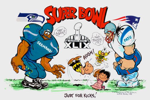Super Bowl 49 by Ben De Soto