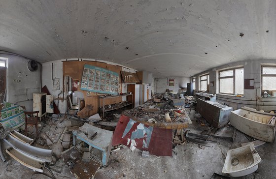 #80. Pripyat Electrician's room 1 - XL size