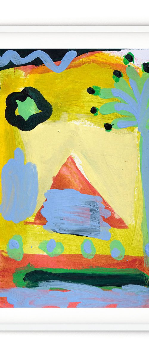 Palm and Pyramid by Suzie Cumming