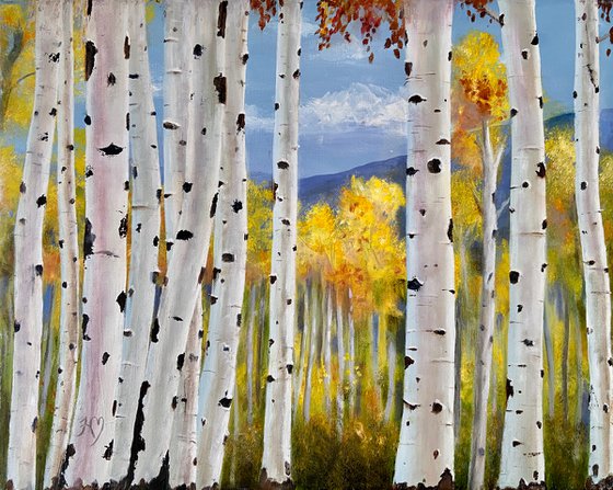 Autumn Aspens