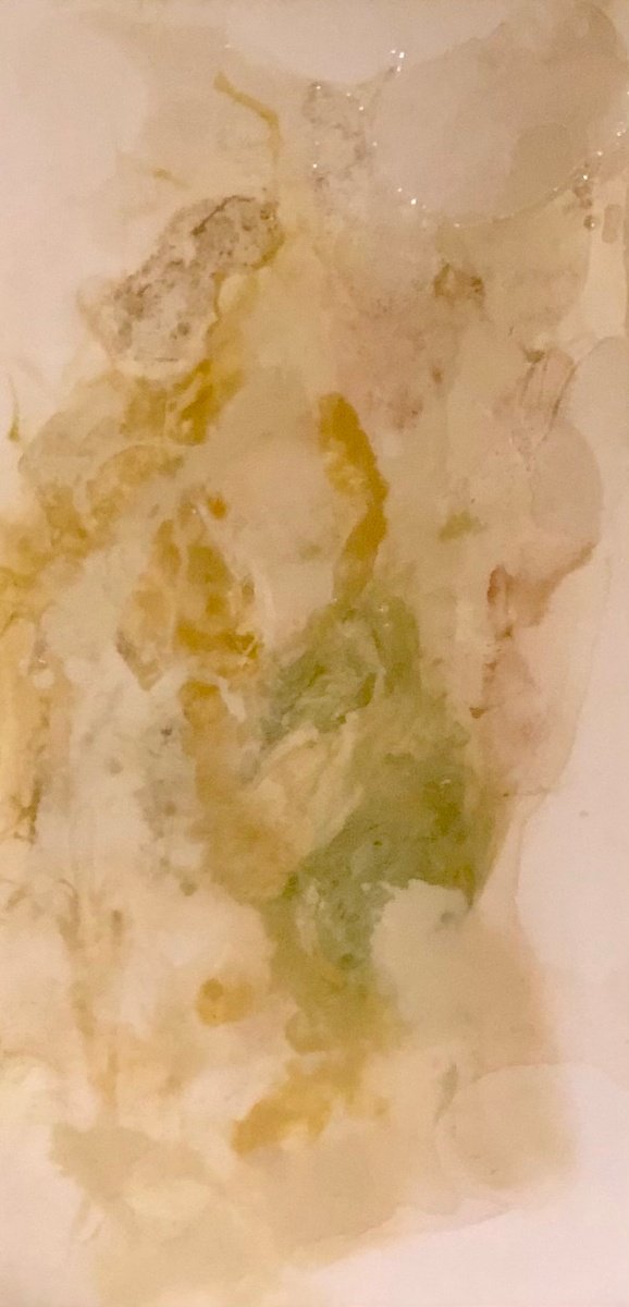 Abstract Painting By Tamara Bettencourt, 18 X 36", Natural Beauty 2, Original Artwork