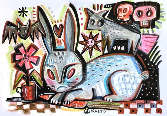 GRAY RABBIT