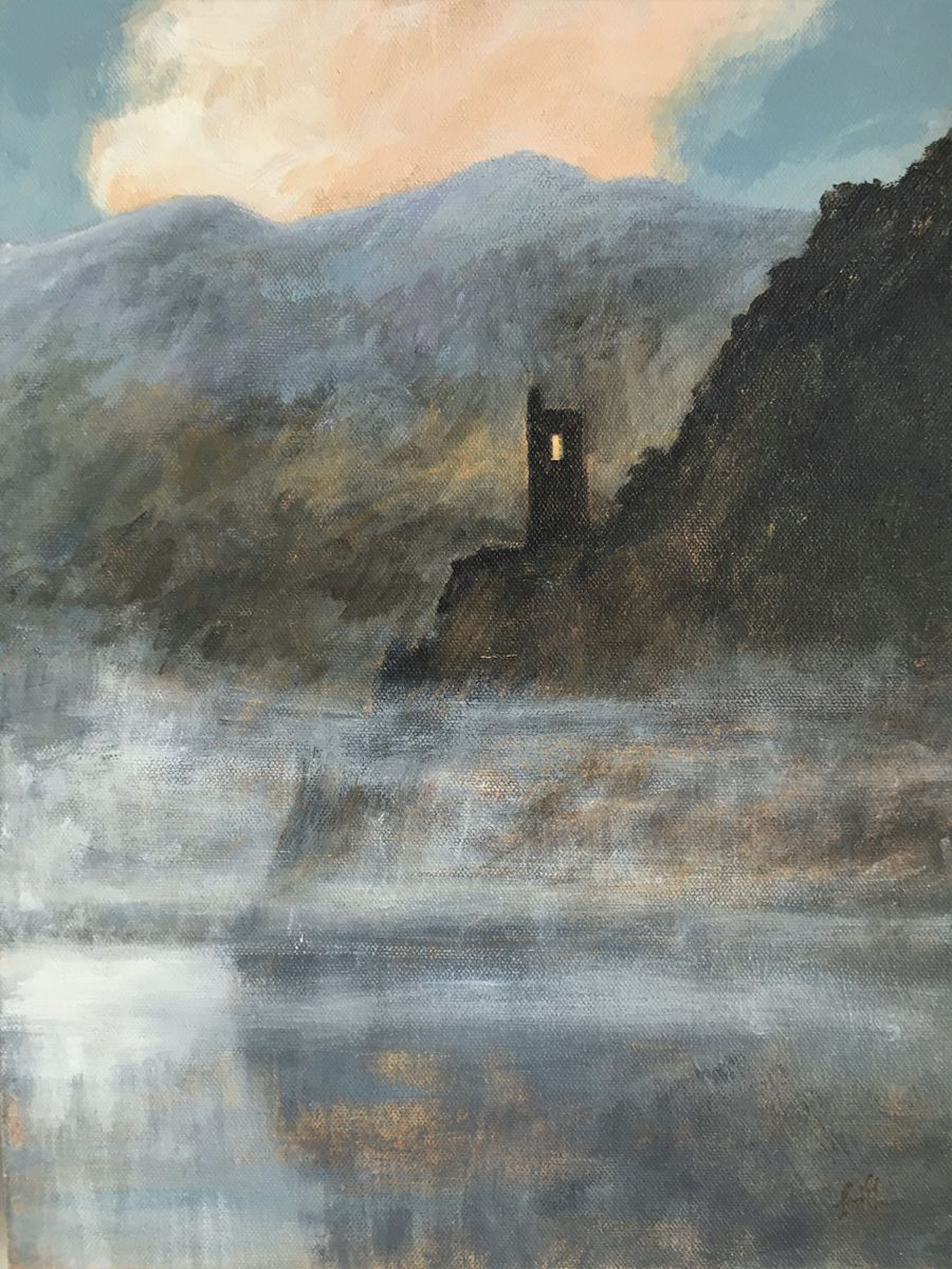 Castle In The Mist Semi Abstract Classical Land Artfinder