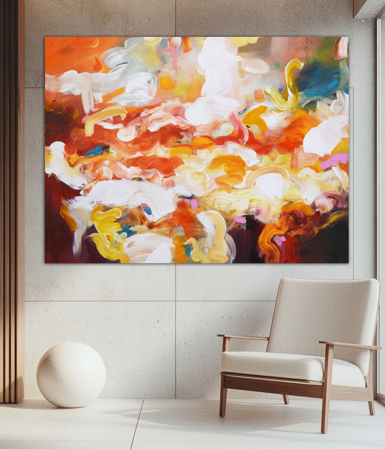 A burst of color