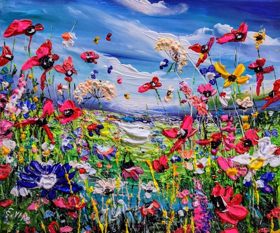 Coastal wildflowers