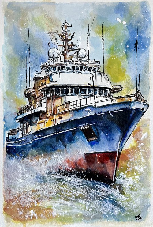 Cruise Ship Voyage by Misty Lady - M. Nierobisz