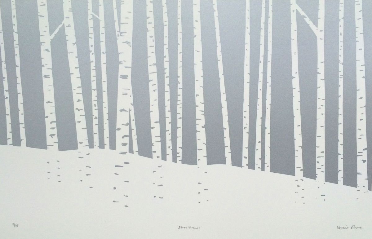 Silver Birches by Rennie Pilgrem