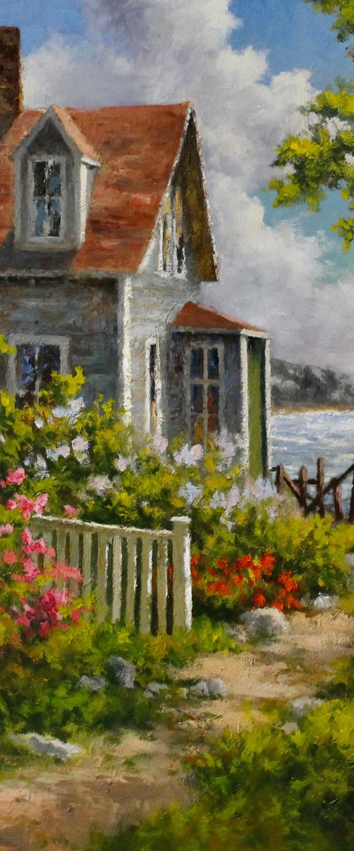 Ocean Cottage by Gary Shepard